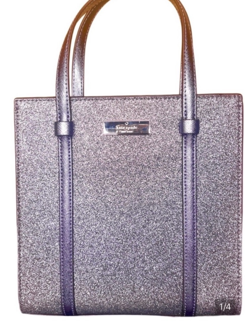 Limited Edition Lavender Glitter Kate Spade Tote
